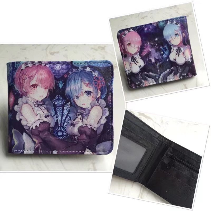 PU cartoon anime short zipper wallet MIC-ChangY008