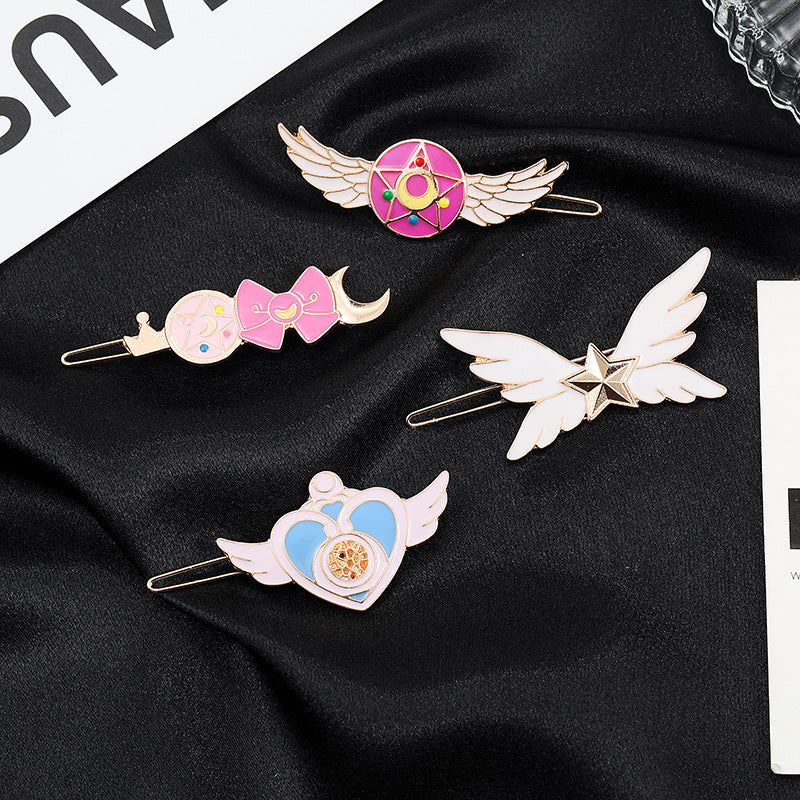 Alloy cute cartoon hair clip (Minimo de compra 2) MIC-YunX015