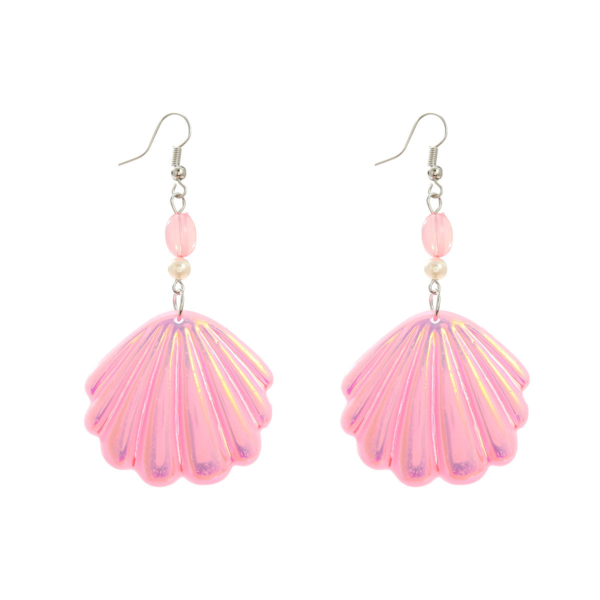 Alloy Holiday Style Shell Earrings MIC-JiuL012