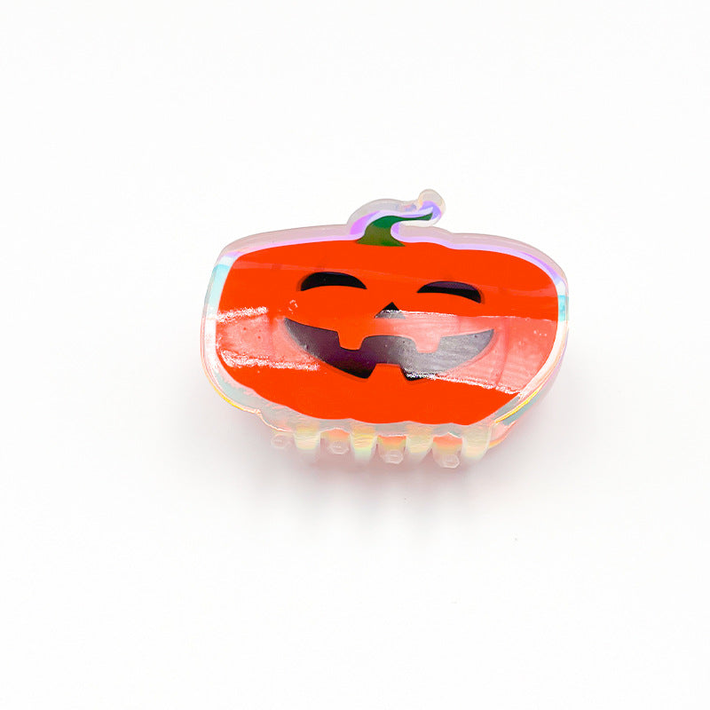 Plastic Halloween Ghost Hair Clip (Minimo de Compra 10) MIC-HangX003