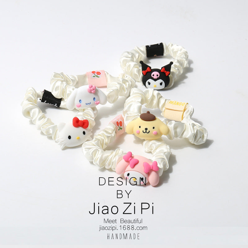 Resin cartoon cute hair rope (Minimo de Compra 2) MIC-JZP004