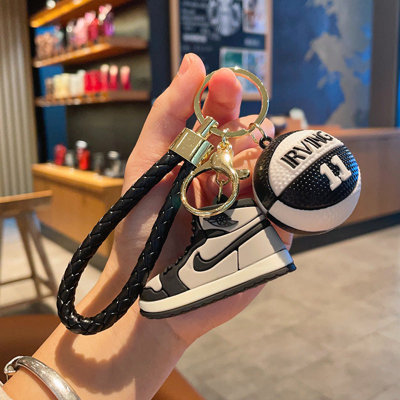 PVC cartoon basketball shoe keychain MIC-MLZ032