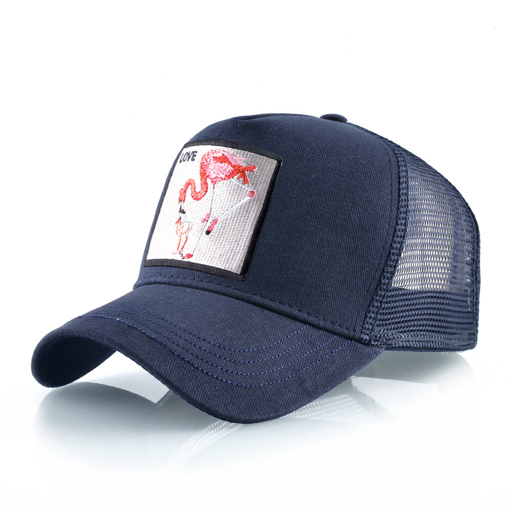 Nylon animal embroidery Baseball cap MYA-DSM004