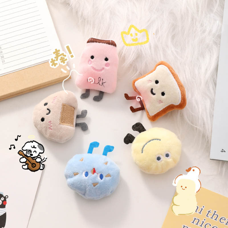 Plush cartoon cute brooch MIC-ZhanY009