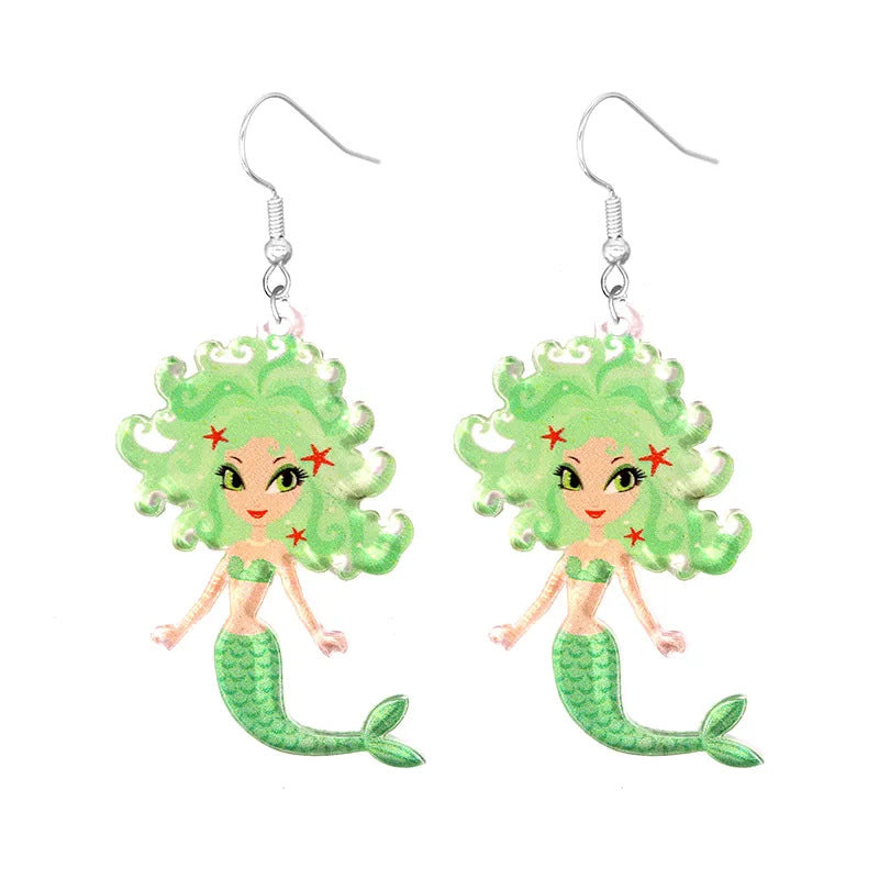 Acrylic Daily Leisure Bee Earrings (Minimo de Compra 10)  MIC-YuQ004