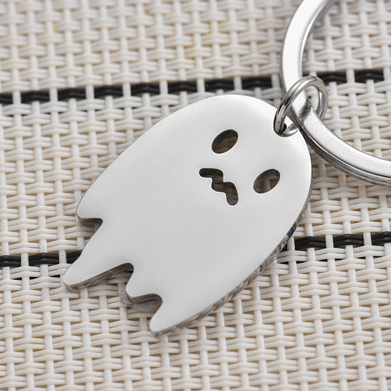 Stainless steel Halloween series keychain MYA-XinJ011