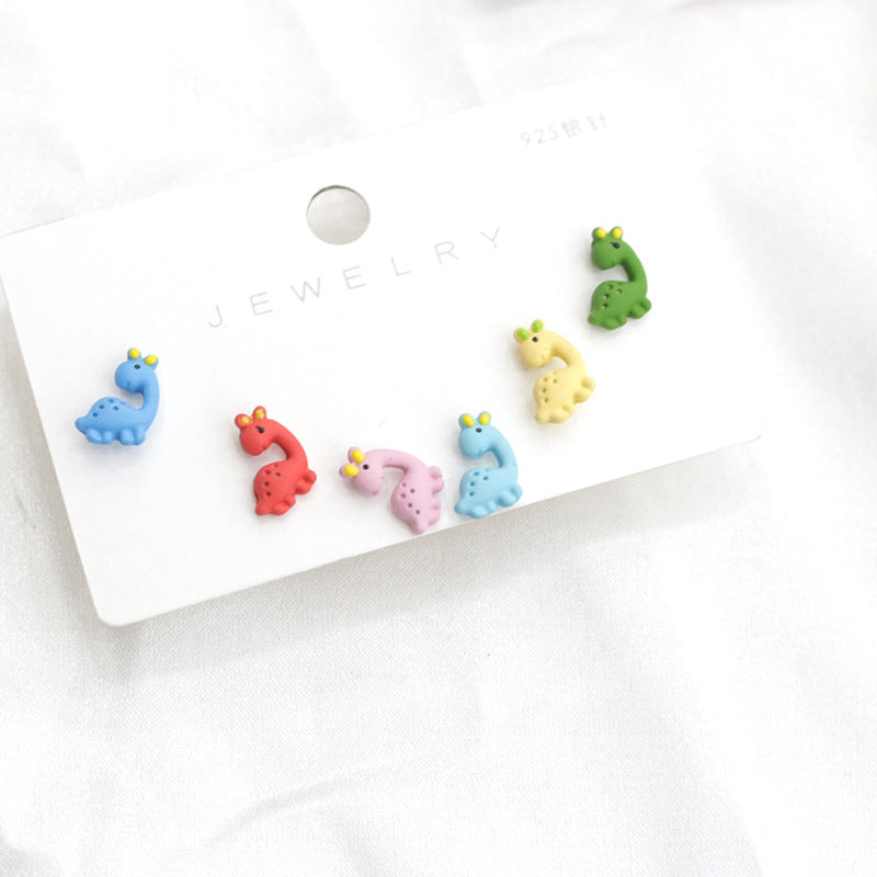 Acrylic cartoon cute star earrings  (Minimo de Compra 2) MYA-PingH021