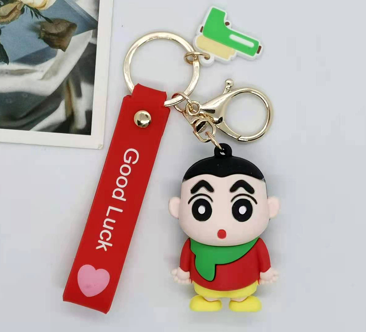 PVC cute cartoon keychain (Minimo de compra 2）MIC-JuS001