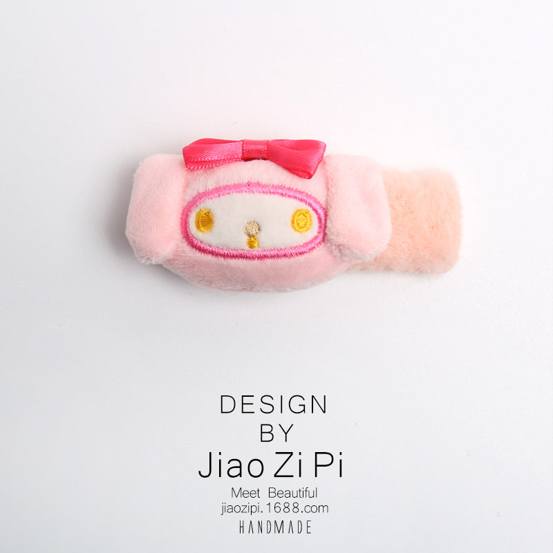 Plush cartoon cute hair clip (Minimo de Compra 2) MIC-JZP013