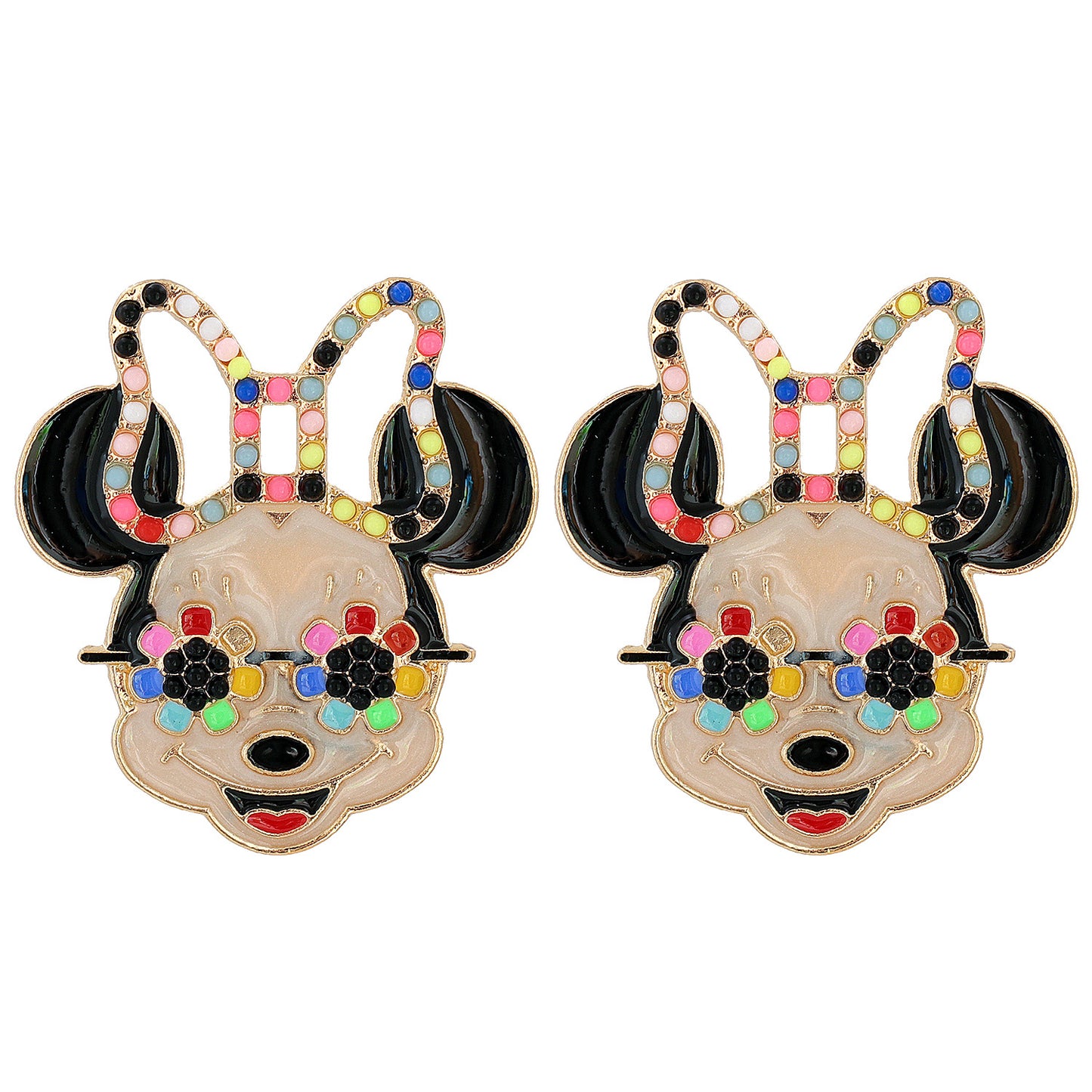 Alloy cartoon cute earrings MIC-JuJ016