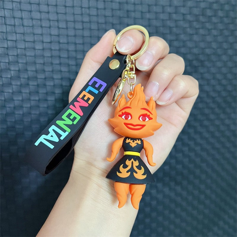 PVC new cartoon keychain MIC-JinB011