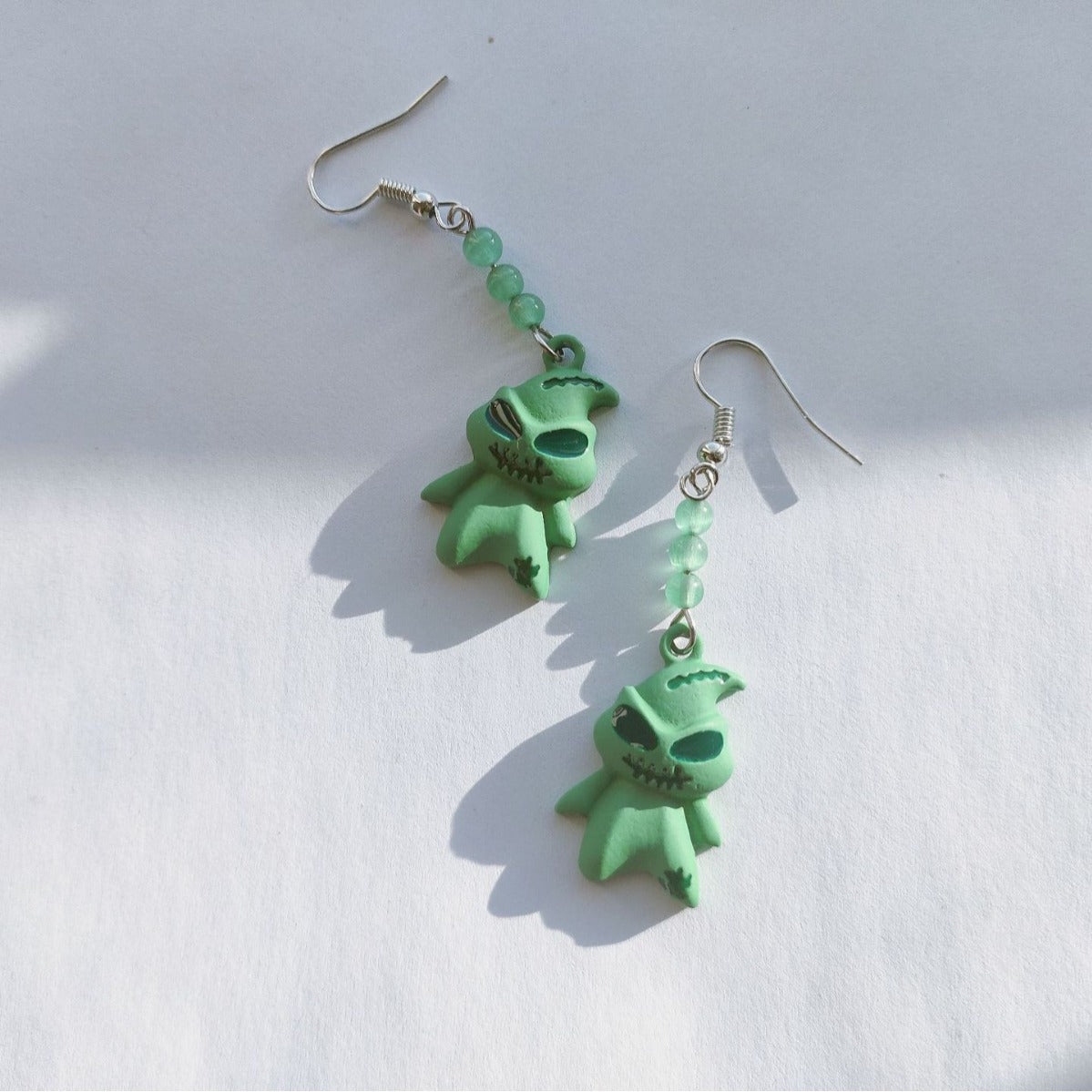 Alloy Halloween Little Ghost Earrings MIC-LSY037