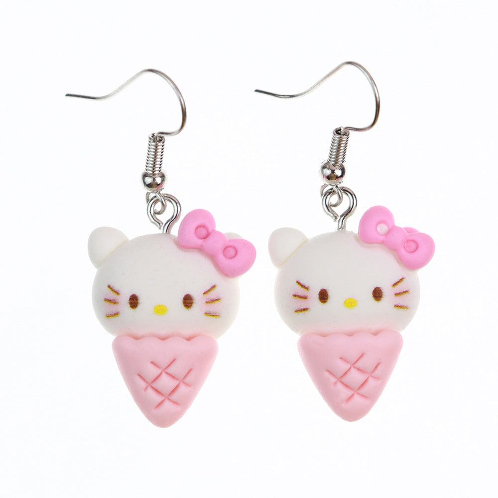 Cupcake earrings US-NiQ009