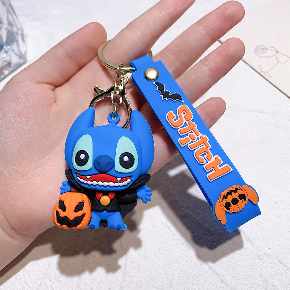 PVC Halloween cartoon doll keychain MIC-QiChao008