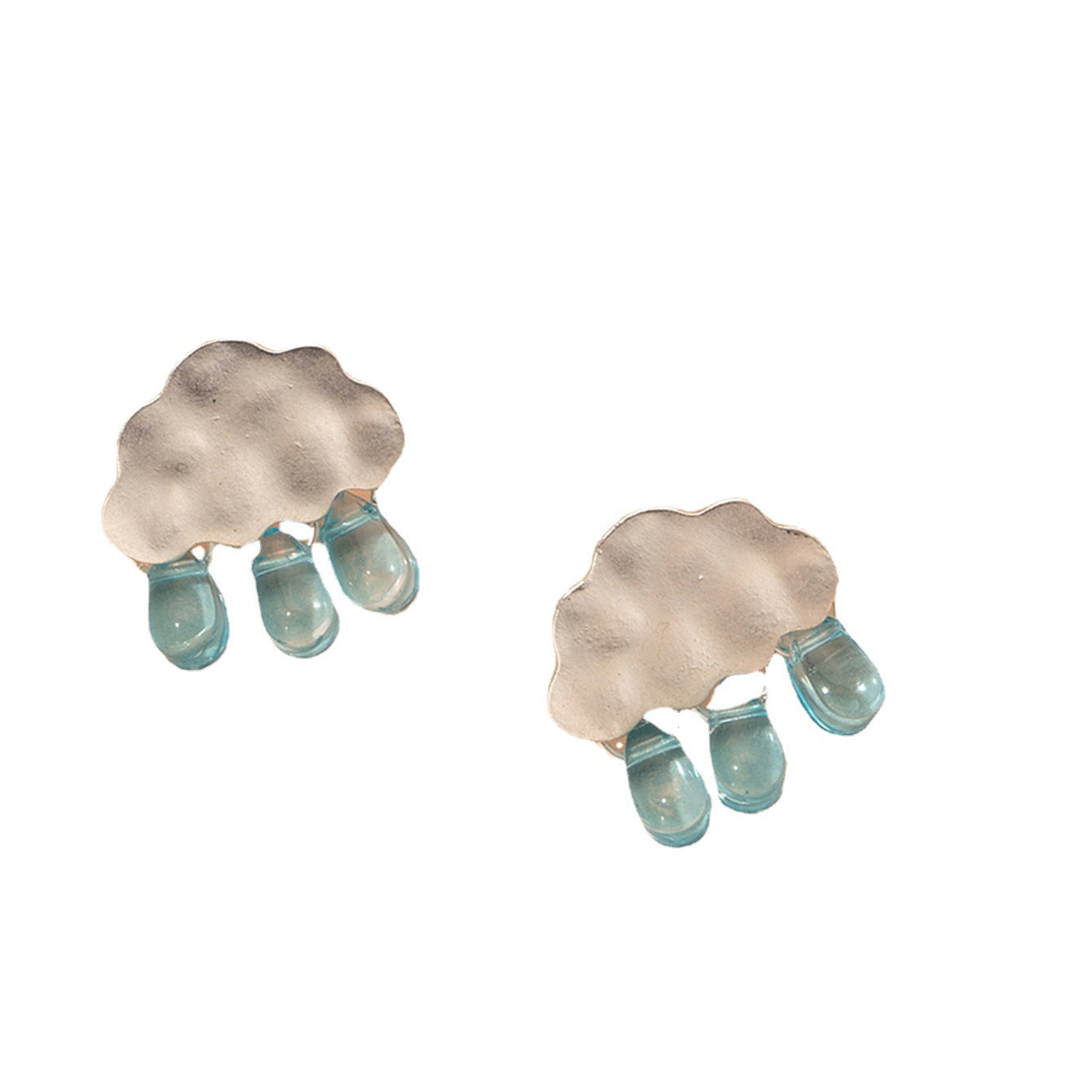 Alloy Fresh Small Cloud Earrings MIC-RMM003