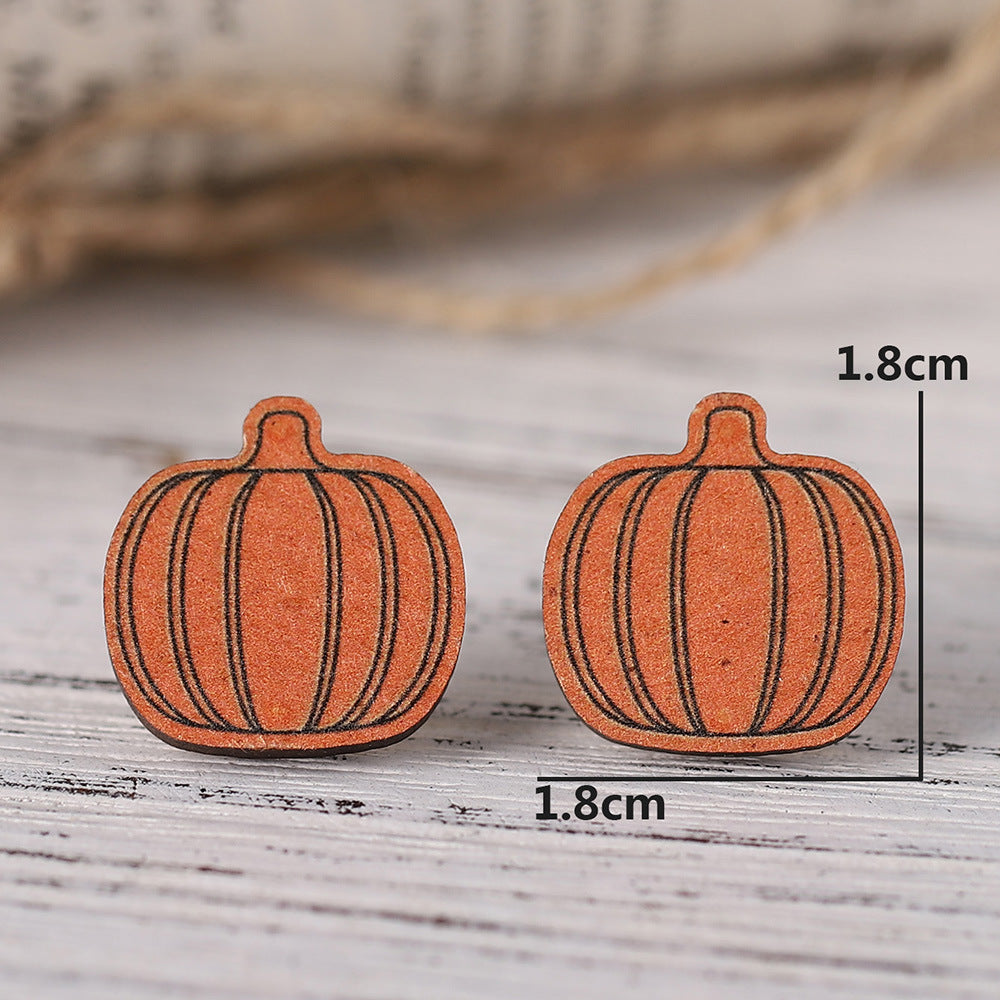 Acrylic New Halloween Collection Earrings (Minimo de Compra 2) MYA-ChuL006