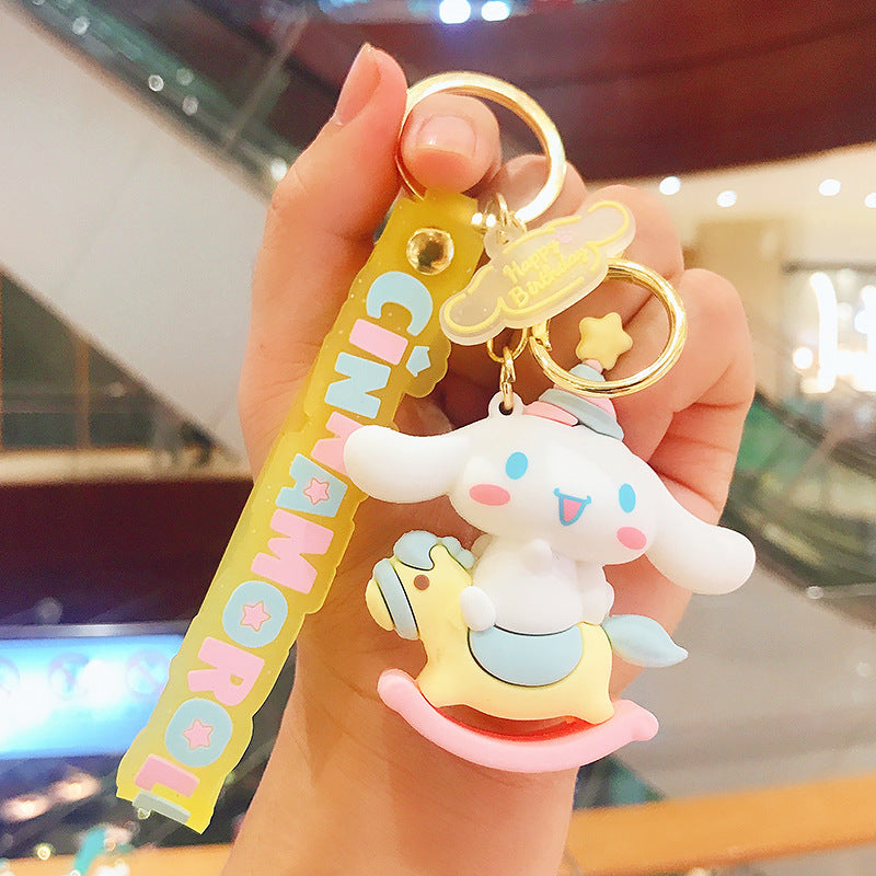 PVC cartoon cute keychain MIC-LanC006