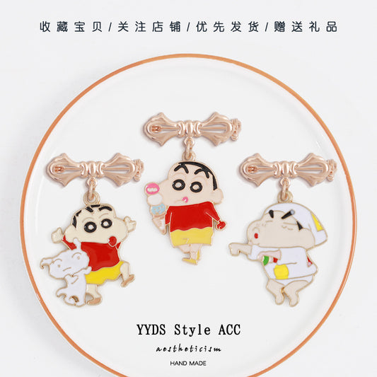 Alloy cartoon cute brooch (Minimo de compra 2) MIC-ShangX001