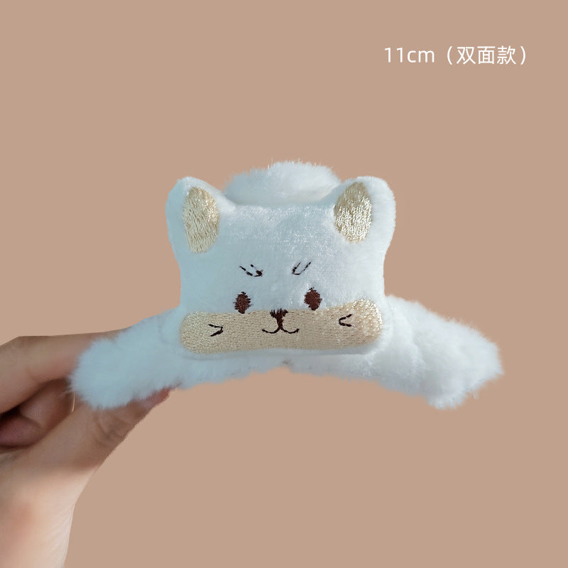 Plush cartoon cute hair clip MYA-WoD005