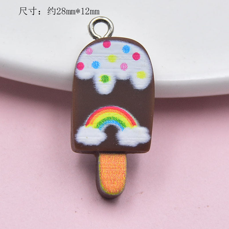 Resin cute unicorn dinosaur accessories MIC-ZhiB017