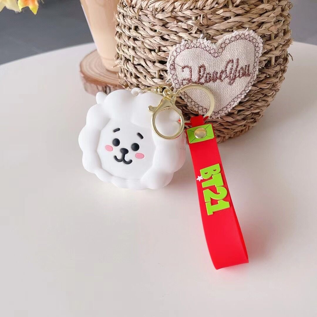 keychain Silicone Creative Cartoon Coin Purse MIC-Huofan016