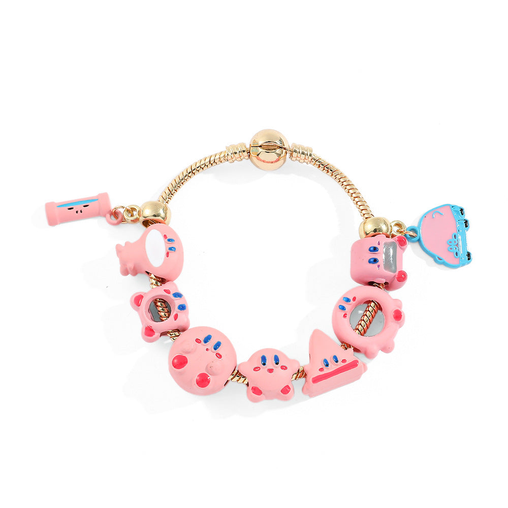 Alloy cartoon anime bracelet (Minimo de Compra 5) MYA-ZhuoX023