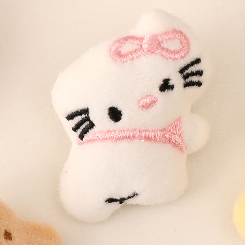 Plush cartoon cute brooch MIC-ZhanY007