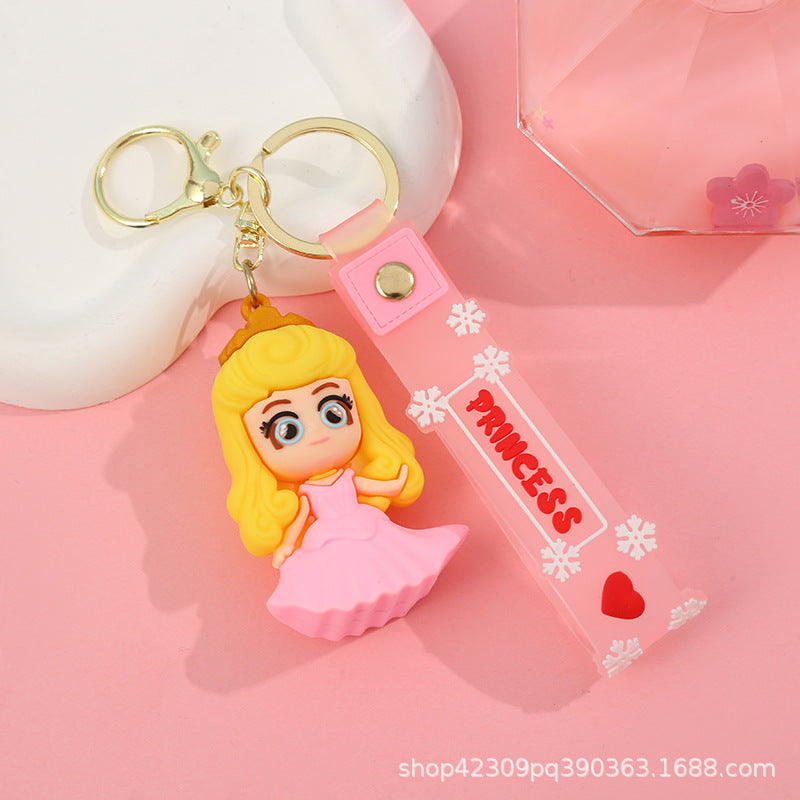 PVC Cute Snow White Keychain(Minimo de compra 2) MIC-WenC001