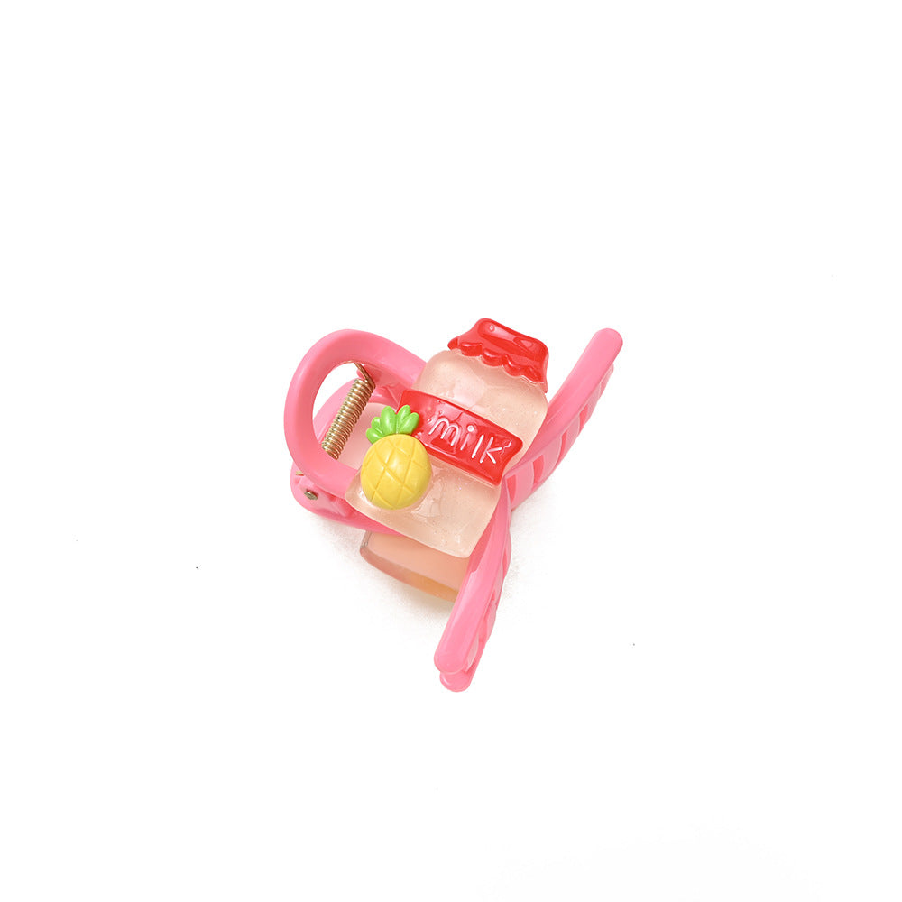 Resin fruit strawberry hair clip (Minimo de Compra 2) MIC-ShengY063