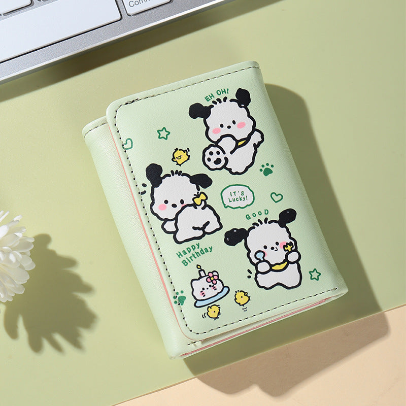 PU printed cartoon cute zero wallet (Minimo de compra 3) MIC-JiaL006