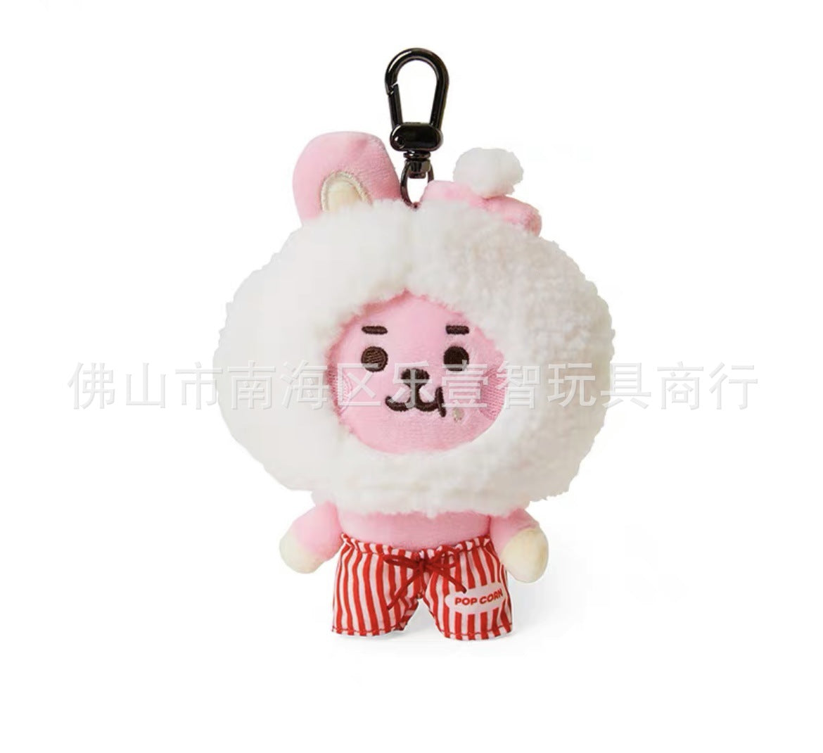 Plush cartoon cute keychain (Minimo de compra 2) MIC-LYZ004