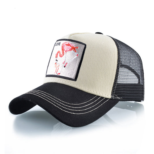 Nylon animal embroidery Baseball cap MYA-DSM004