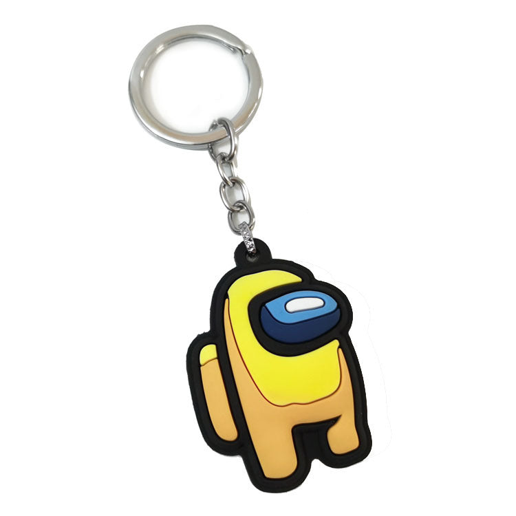 PVC Silicone Jewelry Game Series Keychain MIC-QLP023