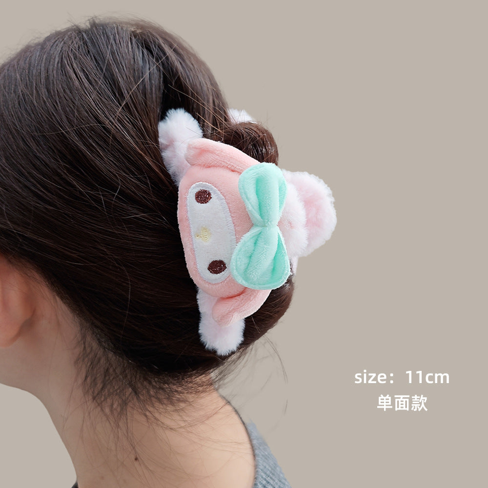 Plush cartoon cute hair clip MYA-WoD005