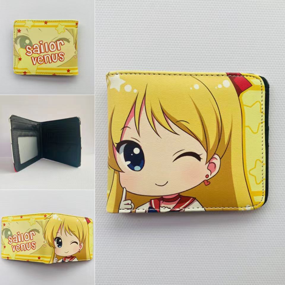 PU cartoon anime short zipper wallet MIC-ChangY008