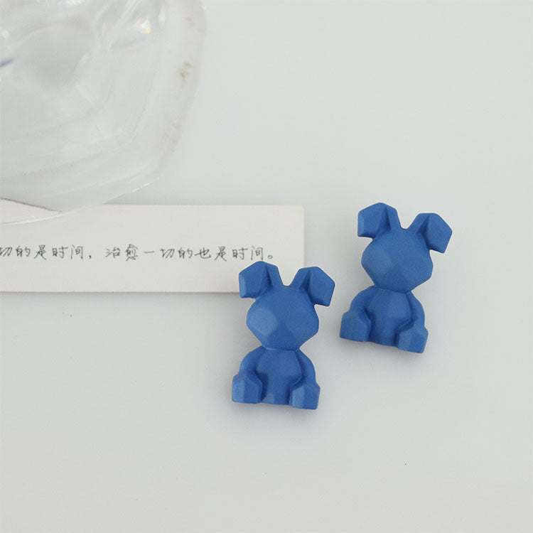 Alloy cartoon cute rabbit earrings MIC-QingJ050