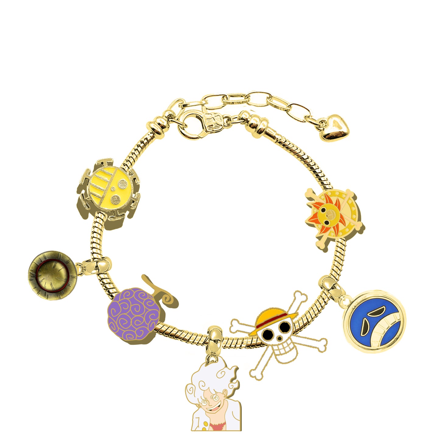 Alloy Panjiadora Cartoon Bracelet (Minimo de Compra 2) MIC-FeiM014