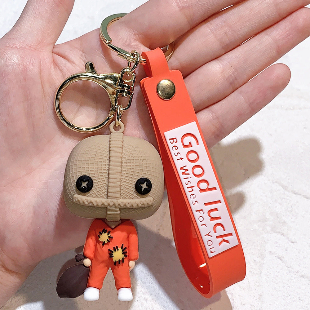 PVC New Cartoon Halloween Keychain MYA-QiChao001