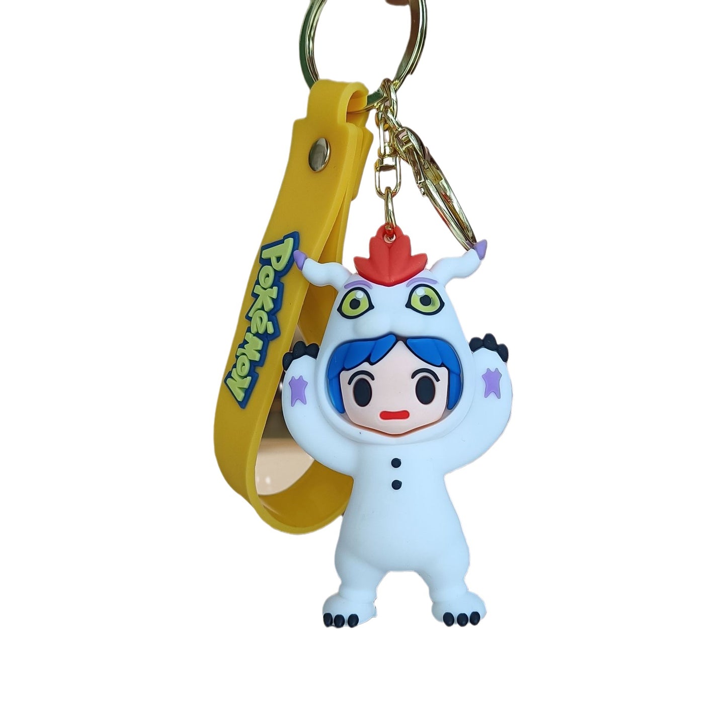 PVC cross dressing digital treasure keychain (Minimo de Compra 2) MIC-KuangK005