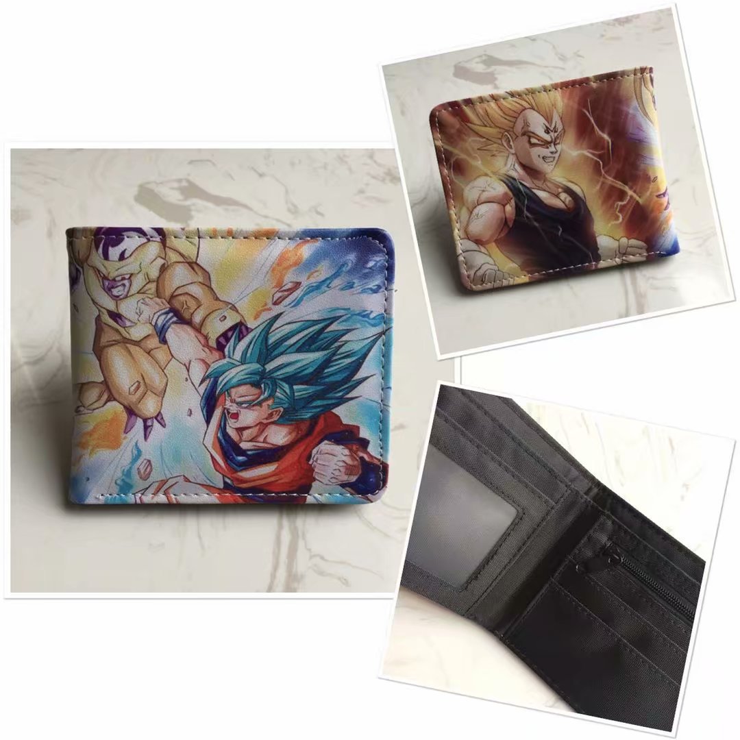 PU Seven Dragon Ball Short Wallet MIC-HaoJ010