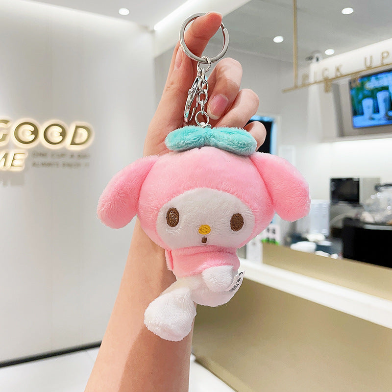 Sanlio wholesale  doll keychain plush toy MIC-RTB001