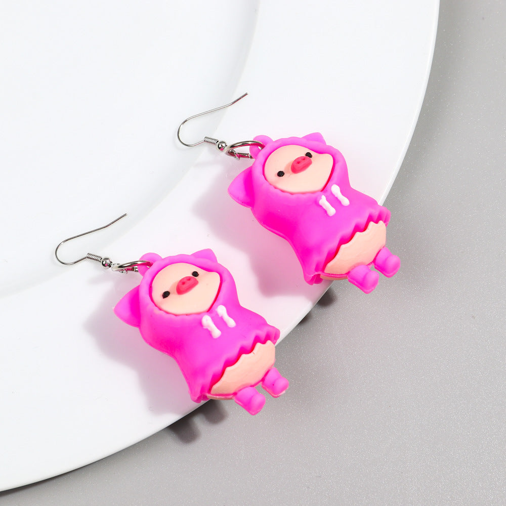 Piglet Soft Adhesive Earrings MIC-ChouD023