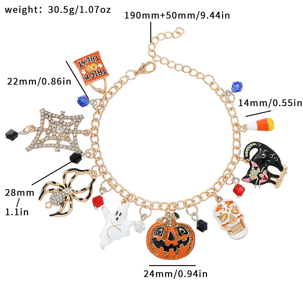 Alloy cartoon anime horror movie bracelet (Minimo de Compra 5) MIC-ZhuoX017