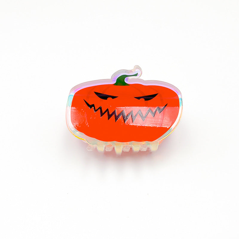 Plastic Halloween Ghost Hair Clip (Minimo de Compra 10) MIC-HangX003