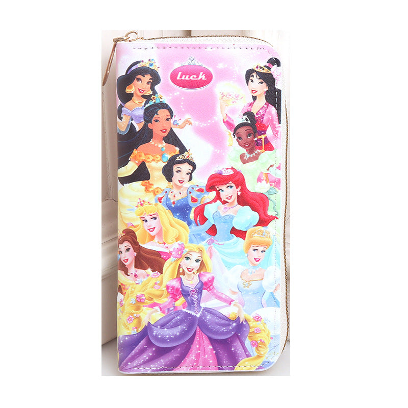 PU Cartoon Cute Jasmine Snow Wallet (Minimo de Compra 3) MYA-BenF018