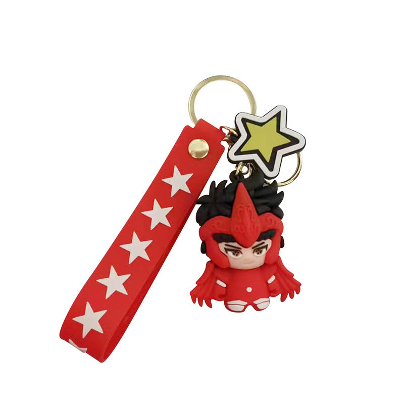 PVC cartoon Saint key chain MIC-FeiR013