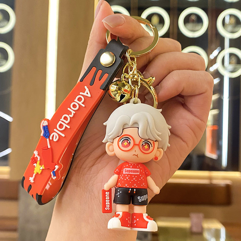 PVC new trend cool boy cartoon keychain MIC-BenX016