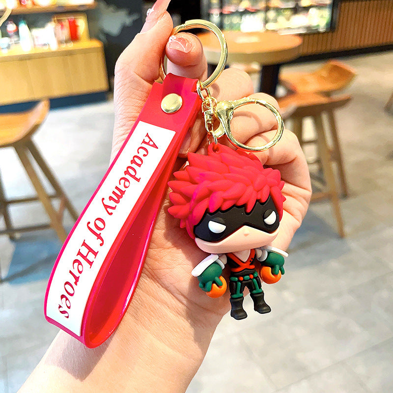 PVC cute hero academy keychain MIC-MLZ017