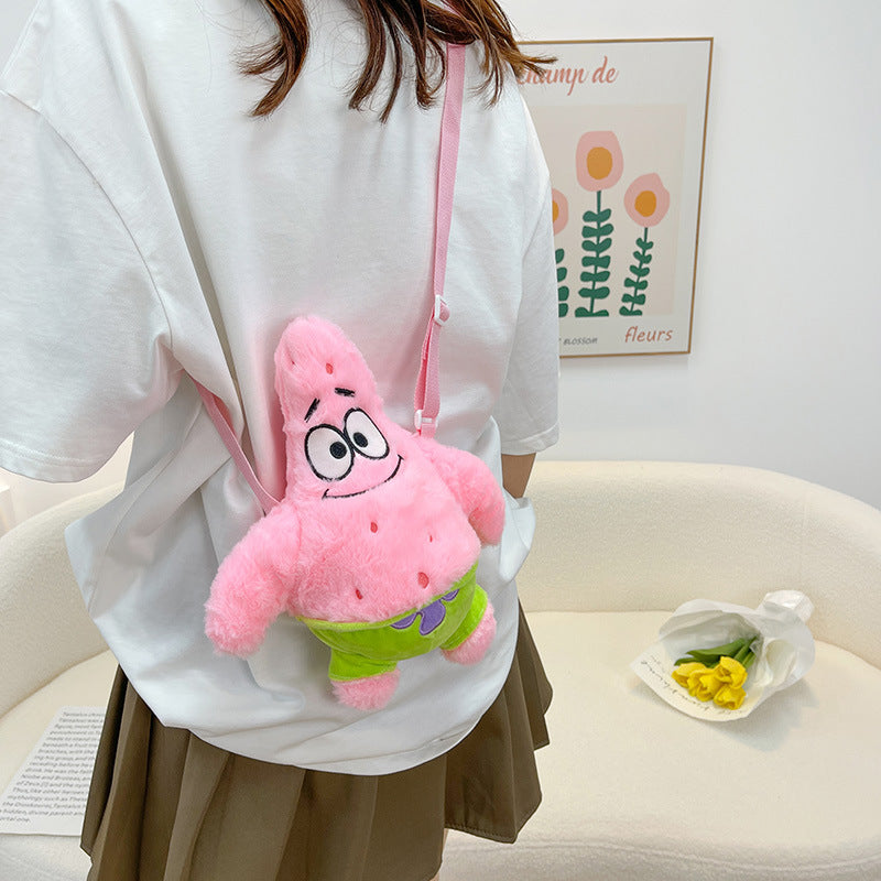 Plush doll shoulder bag(Minimo de compra 3) MIC-JuH001