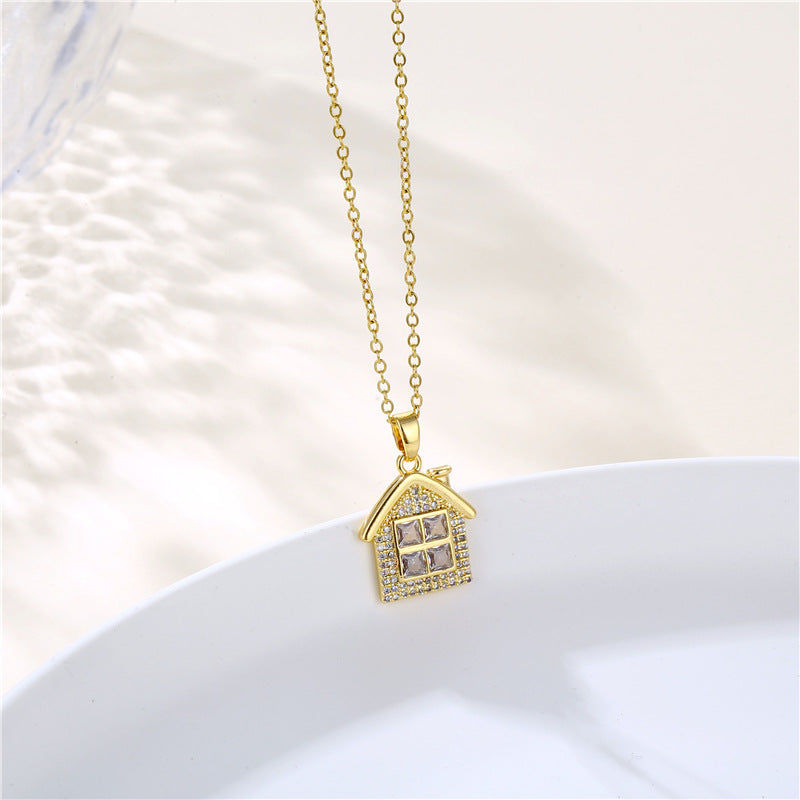 Stainless steel cross chain necklace MYA-QingR025